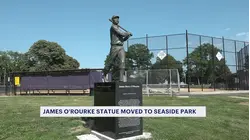 Statue of Hall of Famer James O'Rourke moved to Seaside Park