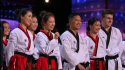 World Taekwondo Demonstration Team get GOLDEN BUZZER From Terry on AGT 2021 | Got Talent Global