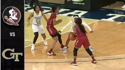 Florida State vs. Georgia Tech Women's Basketball Highlight (2020-21)