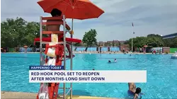 Red Hook Pool reopens following months of repairs