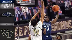 Longwood vs. Wake Forest Condensed Game | 2020-21 ACC Men's Basketball