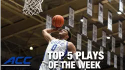 2021-22 ACC Basketball Plays Of The Week (Dec.13trh-19th)