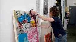 Art in action at San Francisco's 1890 Bryant St. Studios