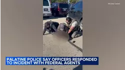 Palatine police officer helps feds detain someone