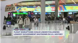 US government shutdown ends; Newark Liberty Airport will not return to normal immediately