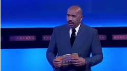 Steve Harvey slo-mos Baywatch run! | Family Feud