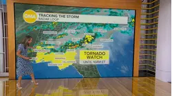 Tracking tornado threat across South