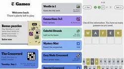 The New York Times Announces New Twists on Puzzle Games