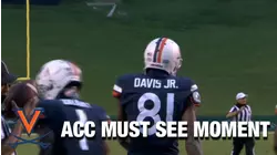 Virginia WR Lavel Davis Jr. Skies High For Touchdown Grab