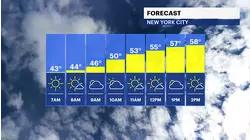 Cool and breezy conditions heading into the weekend for The Bronx; tracking weekend showers