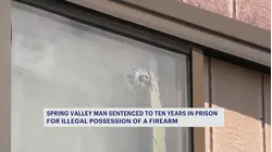 Spring Valley man sentenced to 10 years for illegal gun possession