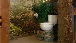 Outhouse in the House