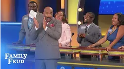 She fell IN LOVE... with the TABLECLOTHS??? | Family Feud