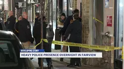 Overnight investigation in an apartment in Fairview