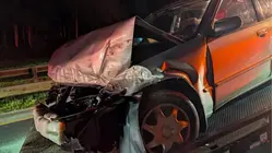 New photos show damage from two-car crash on Merritt Parkway in Westport