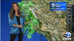 More spotty showers in the forecast much of this week in Southern California
