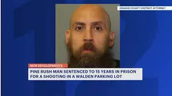 Pine Bush man sentenced to 15 years for Walden shooting