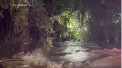 Water rescues as life-threatening flash flooding inundates the South