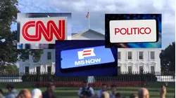 White House bars CNN, MS Now and Politico reporters