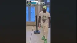 Man wanted for damaging door at NYPD's 40th Precinct in the Bronx
