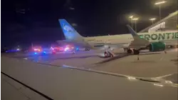 Two United Airlines planes make contact on taxiway at LaGuardia Airport