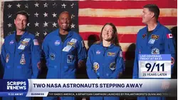 Artemis II moonshot commander and pilot hang up their astronaut suits at NASA
