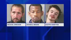 Three Kingston men accused of robbing man, forcing ATM withdrawal before arrest