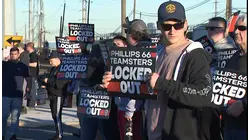 Lockout at key New Jersey refinery raises concerns about fuel prices and plant safety