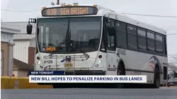 NJ bill would automatically fine drivers $45 for stopping in bus lanes