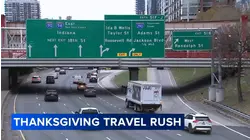 Thanksgiving travel rush underway in Chicago