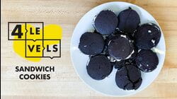 4 Levels of Sandwich Cookies: Amateur to Food Scientist