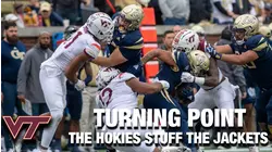 Virginia Tech Defense Stuffs The Yellow Jackets | ACC Turning Point