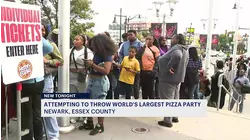 New Jersey attempts to break Connecticut's pizza party record