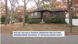 Dix Hills couple accused of letting minors drink alcohol at massive house party