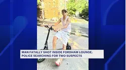 Police search for 2 accused of fatally shooting man inside Fordham lounge