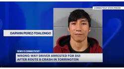 Police: Torrington man accused of driving the wrong way on Route 8