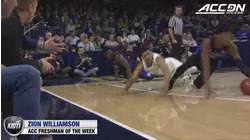 Zion Williamson, Nickeil Alexander-Walker | ACC Players of the Week