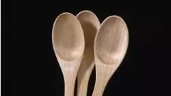 Wooden Utensils and Moccasins