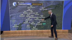 AccuWeather: More clouds and a chilly breeze in Philadelphia region