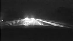 Snow falls for hours in Rocky Mount area