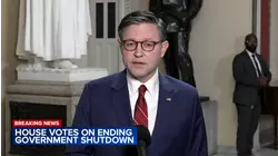 House voting on ending government shutdown