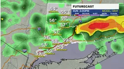 Rain this weekend before turning sharply colder next week