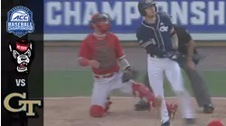 NC State vs. Georgia Tech ACC Baseball Semifinals Highlights (2021)