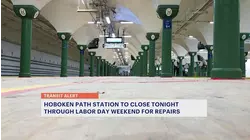 Hoboken PATH to close through Labor Day weekend for urgent repairs