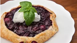 Honey, Cherries, Garlic Scapes and Carrots