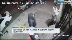 New video of men wanted in violent assault in Soundview subway