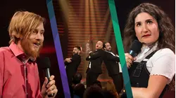 Lil Rel Howery, Erik Griffin, Katherine Ryan, Eugene Mirman, Daliso Chaponda and Evany Rosen