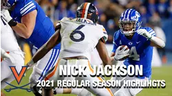 Nick Jackson 2021 Regular Season Highlights | Virginia LB