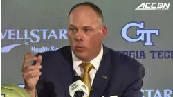 Georgia Tech Introduces Geoff Collins As New Head Football Coach