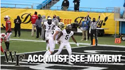 Wake Forest's Jaquarii Roberson Dances On The Badgers | ACC Must See Moment